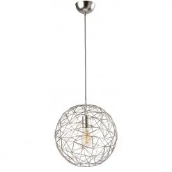 Sompex Loftlampe Cage Satin 45 Satinfinish - Højde 150 Cm