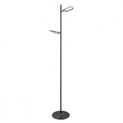 Sompex Gulvlampe Robin, 2lys Sort - Højde 142 Cm