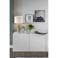 Villeroy & Boch Lampe Turin - Grå/Guld/Hvid VB-96625