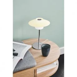 Halo Design SCANDINAVIA Bordlampe Ø20 Opal/krom - 733675 -homeshop Salgsbutik unnamed file 1266
