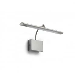 Philips Mahogany Væglampe, Nikkel 1x5w