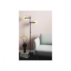 Halo Design D.C Gulvlampe 2L Ø18 E27, Opalic M. Eg-Sort -homeshop Salgsbutik unnamed file 130