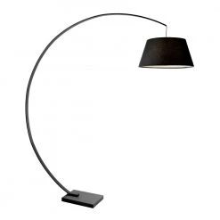 Sompex Gulvlampe Arc Sort Sort - Højde 206 Cm