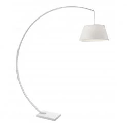 Sompex Gulvlampe Arc Hvid Hvid - Højde 206 Cm