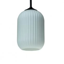 DybergLarsen Dyberg Larsen Riflet Floor Lamp Opal