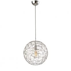 Sompex Loftlampe Cage Satin 35 Satinfinish - Højde 150 Cm