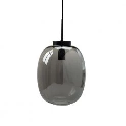DybergLarsen Dyberg Larsen DL39 Smoke Pendant W/Black Suspension