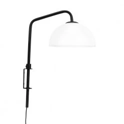 DybergLarsen Dyberg Larsen Jazz Opal/sort Væg Lampe - 7300