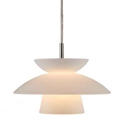 Halo Design DALLAS Pendel Midi Ø24 Opal Glas - 708352