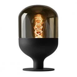 Sompex Lampe Dome 24 Sort-Guld - Højde 24 Cm