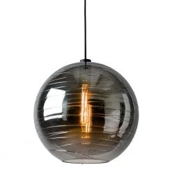 Sompex Loftlampe Lanterne Røgfarvet-Sort - Højde 150 Cm