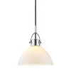 Halo Design DENVER Pendel Ø19 Opal Glas/krom - 717170 -homeshop Salgsbutik unnamed file 2090