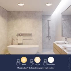 Nordlux Oja 42 Ip54 3000/4000K - Loftlampe - Krom -homeshop Salgsbutik unnamed file 2185