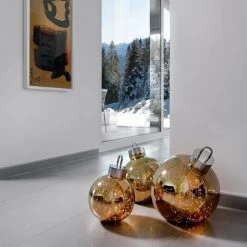 Sompex Dekorationskugle Ornament Grøn Højde 20 Cm Krom-Grøn -homeshop Salgsbutik unnamed file 2255