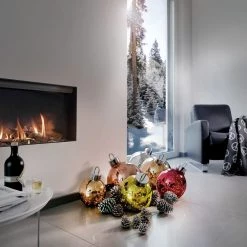 Sompex Dekorationskugle Ornament Grøn Højde 20 Cm Krom-Grøn -homeshop Salgsbutik unnamed file 2256