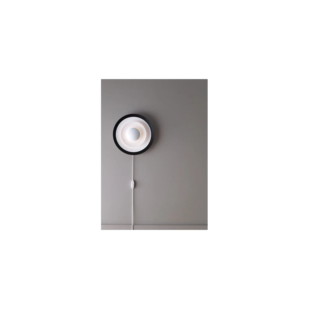 Belid Diablo Ø40 Sort/blank Rød - Væglampe 4 Belid Diablo Ø40 Sort/blank Rød - Væglampe - Billede 2