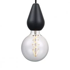 Halo Design HARD Fatningssæt E27 Sort Olieret Træ - 733026