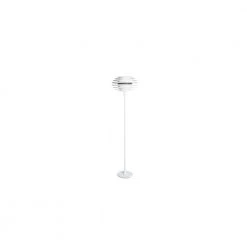 Belid Ellipse Hvid/krom - Gulvlampe - VAREN ER UDGÅET