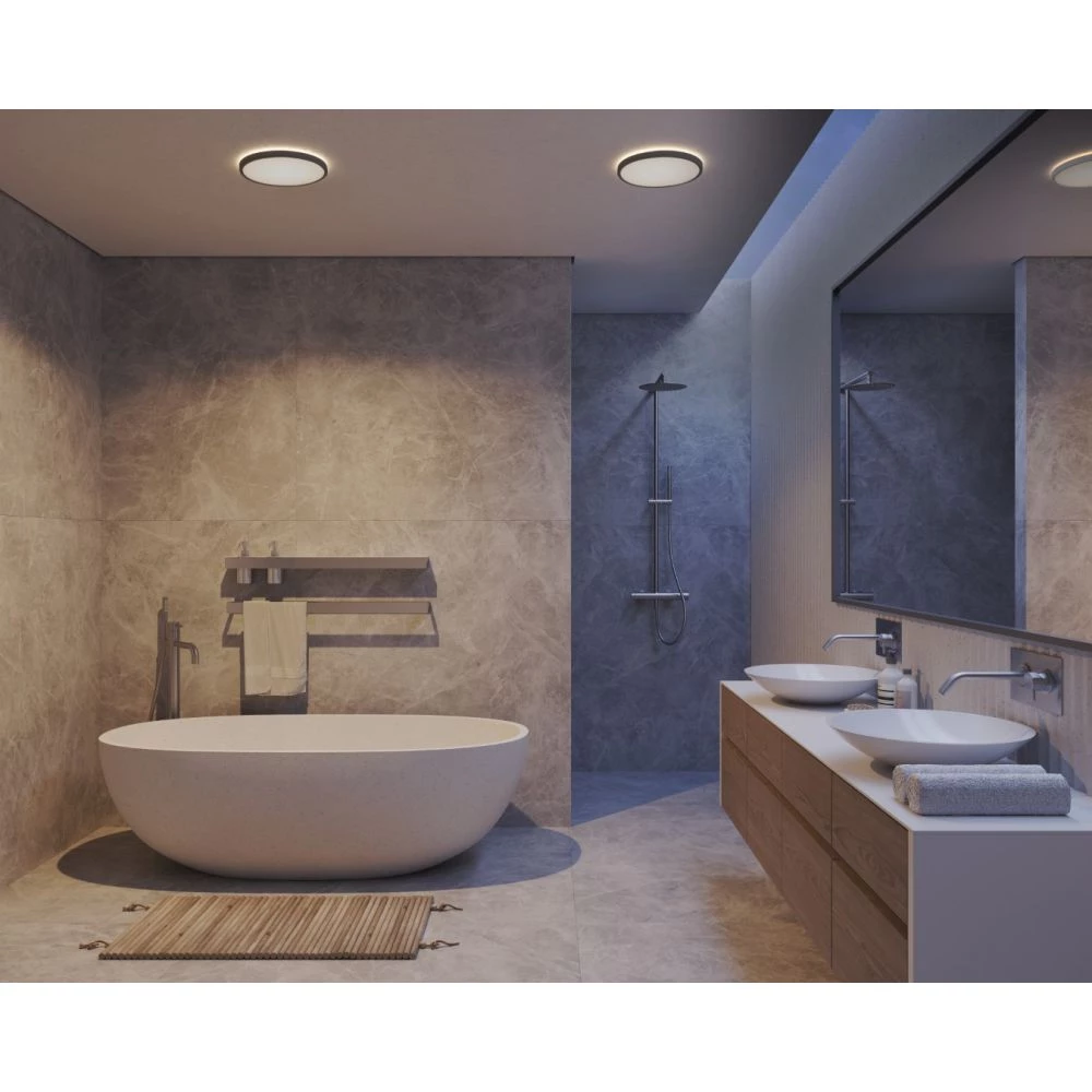 Nordlux Oja 29 Ip54 3000/4000K - Loftlampe - Sort 10 Nordlux Oja 29 Ip54 3000/4000K - Loftlampe - Sort - Billede 8