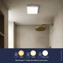 Nordlux Oja 29 Square Ip54 3000/4000K - Loftlampe - Krom -homeshop Salgsbutik unnamed file 2813