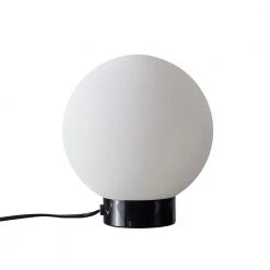 DybergLarsen Dyberg Larsen Barcelona Table Lamp Opal & Black Ring