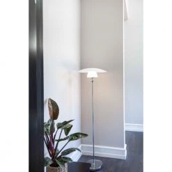 Halo Design BOHUS Gulvlampe Ø45 Opal/krom - 990631 -homeshop Salgsbutik unnamed file 311