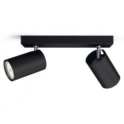 Philips MyLiving Kosipo Spot, Sort 2x5,5W