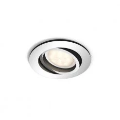 Philips MyLiving SHELLBARK Recessed Chrome 1x4.5W SELV - 8718696160268