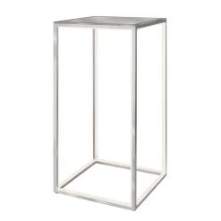 Sompex Piedestal Med Led Delux Silver - Højde 60 Cm