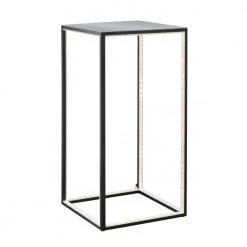 Sompex Piedestal Med Led Delux Sort - Højde 60 Cm