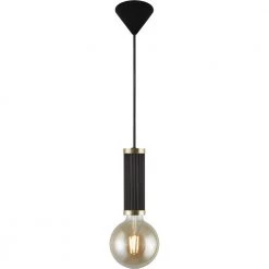 Nordlux Galloway - Pendel - Sort/Messing