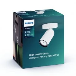 Philips MyLiving PONGEE Single Spot Hvid 1xNW - 8718696164761 -homeshop Salgsbutik unnamed file 3554
