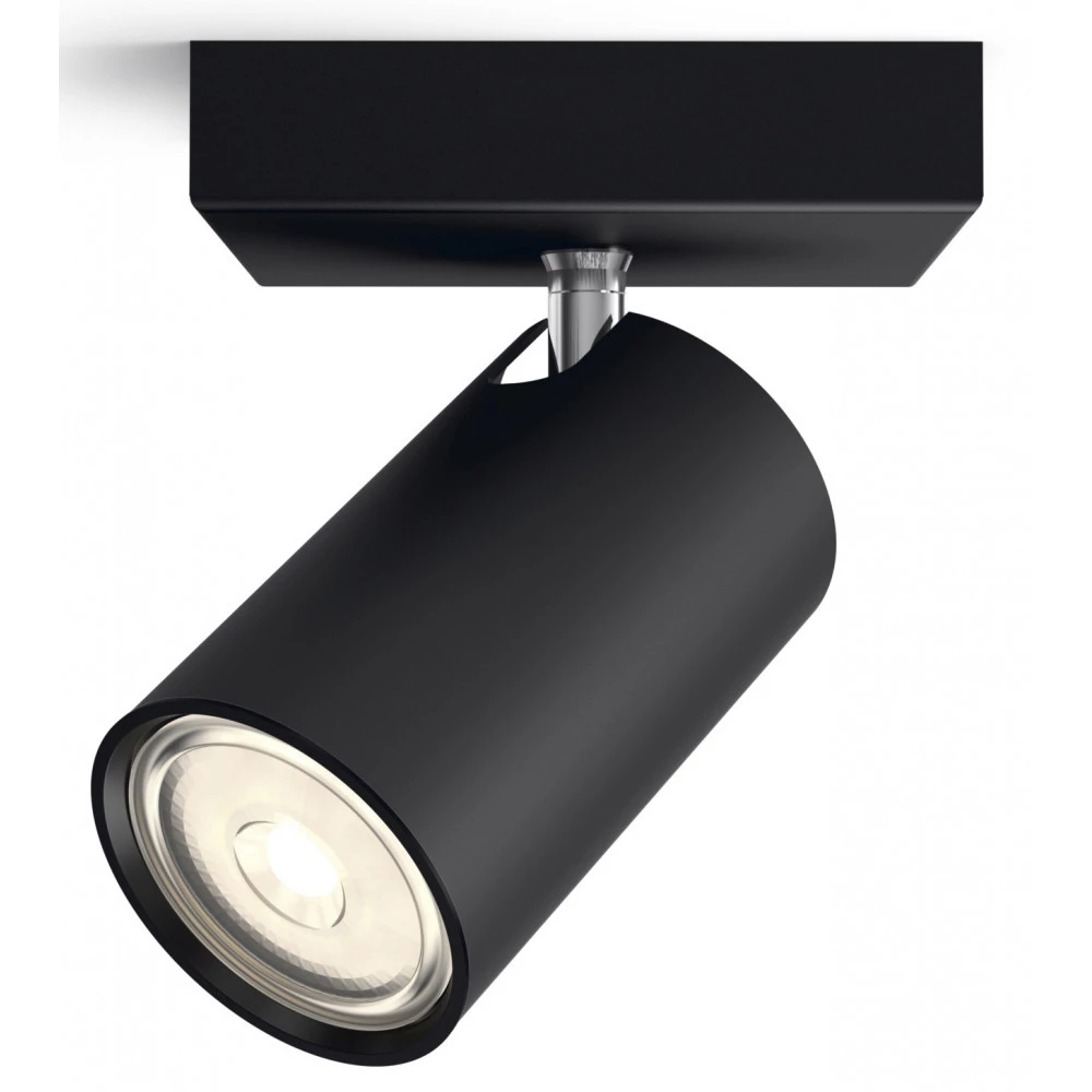 Philips MyLiving Kosipo Spot, Sort 1x5,5W 3 Philips MyLiving Kosipo Spot, Sort 1x5,5W