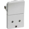 Lauritz Knudsen LK Fuga Stikkontakt Med Jord 1 1/2 Modul, 2p Lysegrå - 501D50142L -homeshop Salgsbutik unnamed file 3585