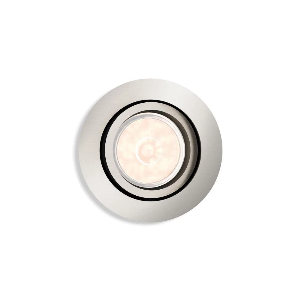 Philips MyLiving DONEGAL Recessed Nickel 1xNW 230V - 8718696160831 5 Philips MyLiving DONEGAL Recessed Nickel 1xNW 230V - 8718696160831 - Billede 3