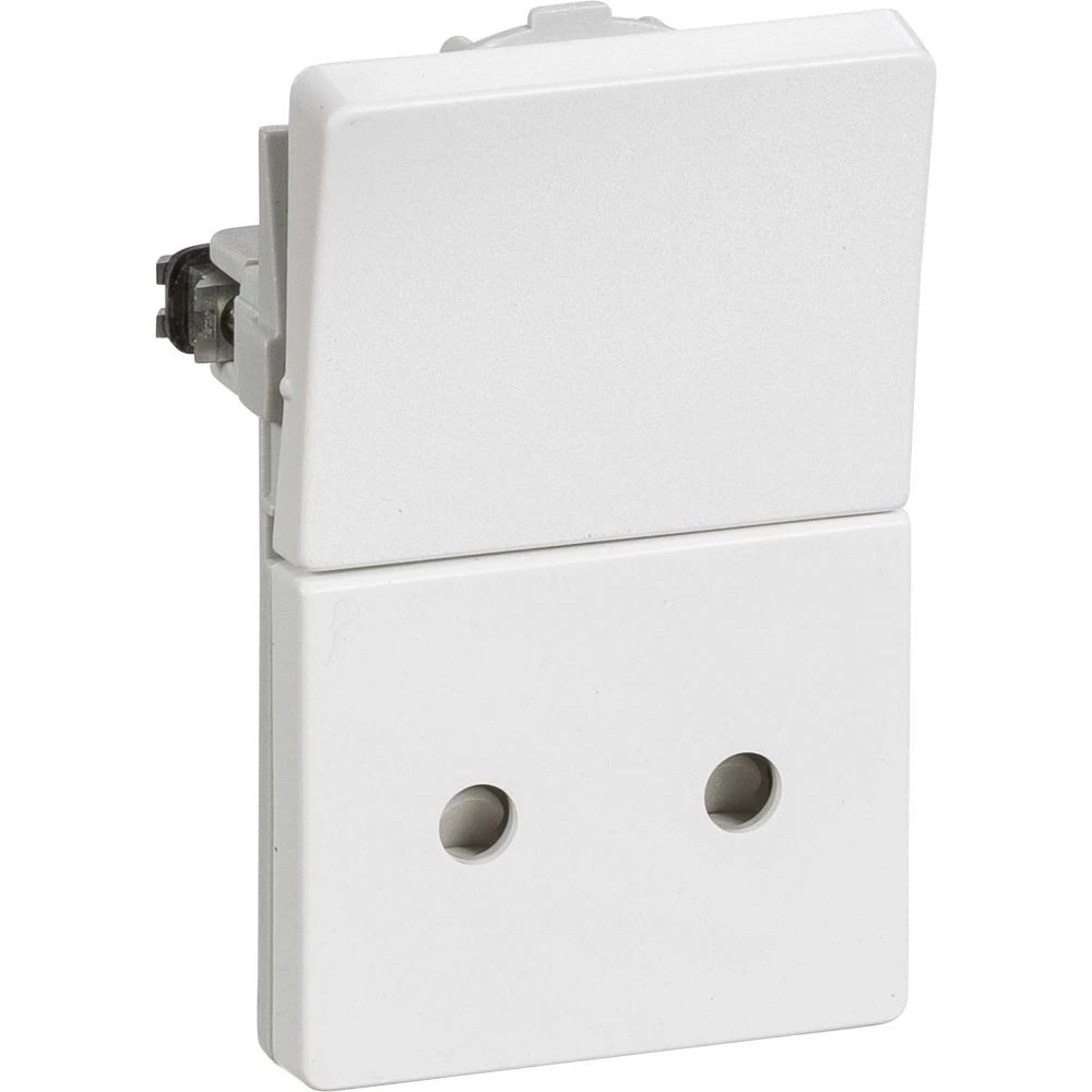 Lauritz Knudsen LK Fuga Stikkontakt Uden Jord 1 1/2 Modul, 2p Hvid - 501D61142L 3 Lauritz Knudsen LK Fuga Stikkontakt Uden Jord 1 1/2 Modul, 2p Hvid - 501D61142L