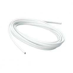 JO-EL Flad Plastledning 50 M Hvid - 850346