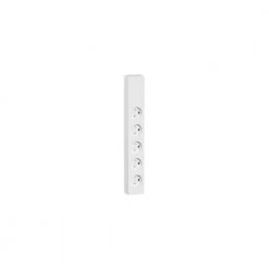 Lauritz Knudsen LK Stikdåse 5r M/j U/l Hvid - 210A12841L