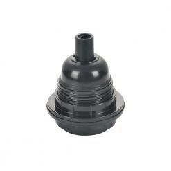 Halo Design FATNING Metal M/omløber E27 Sort - 717781