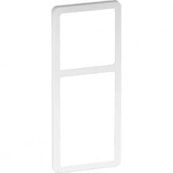 Lauritz Knudsen LK Fuga Slim Design + Ramme 2 1/2 M Hvid - 560D67251L