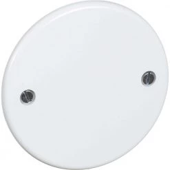 Lauritz Knudsen LK Fuga Blænddæksel Type Vnp Ø80mm Hvid - 182A02741L