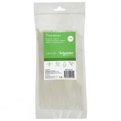 Thorsman Kabelbinder 200x4.8mm 100stk. Neutral - Imt46101