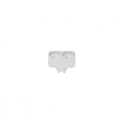 Gripo Stikdåse Dobbel Hvid - 7513