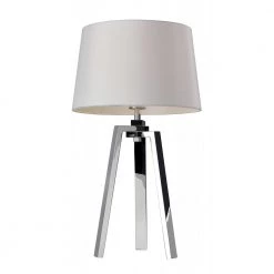 Sompex Lampe Triolo Silver-Hvid - Højde 57 Cm