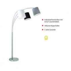 Leuchten Direkt - MELVIN Gulvlampe - Stål