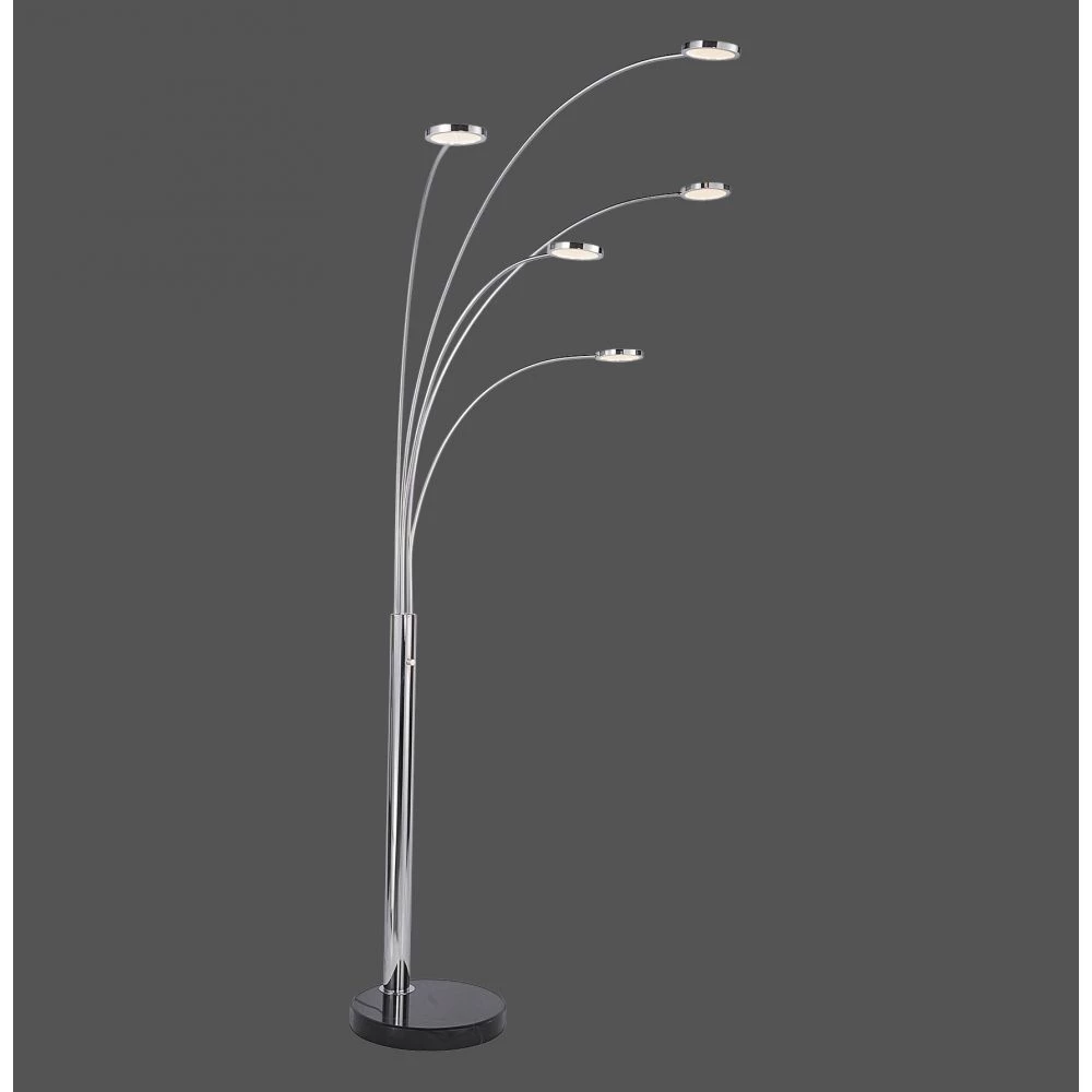 Paul Neuhaus - NOLA Gulvlampe - Stål 4 Paul Neuhaus - NOLA Gulvlampe - Stål - Billede 2