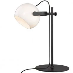 Halo Design D.C Bordlampe Ø18 E27, Opalic M, Eg-Sort