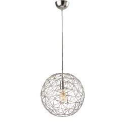 Sompex Loftlampe Cage Satin 60 Satinfinish - Højde 150 Cm