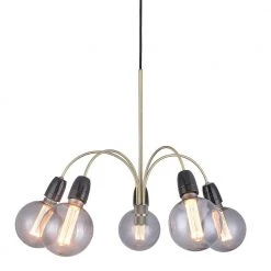 Halo Design Compass 5 Armet Lysekrone, Antik Messing - 739554