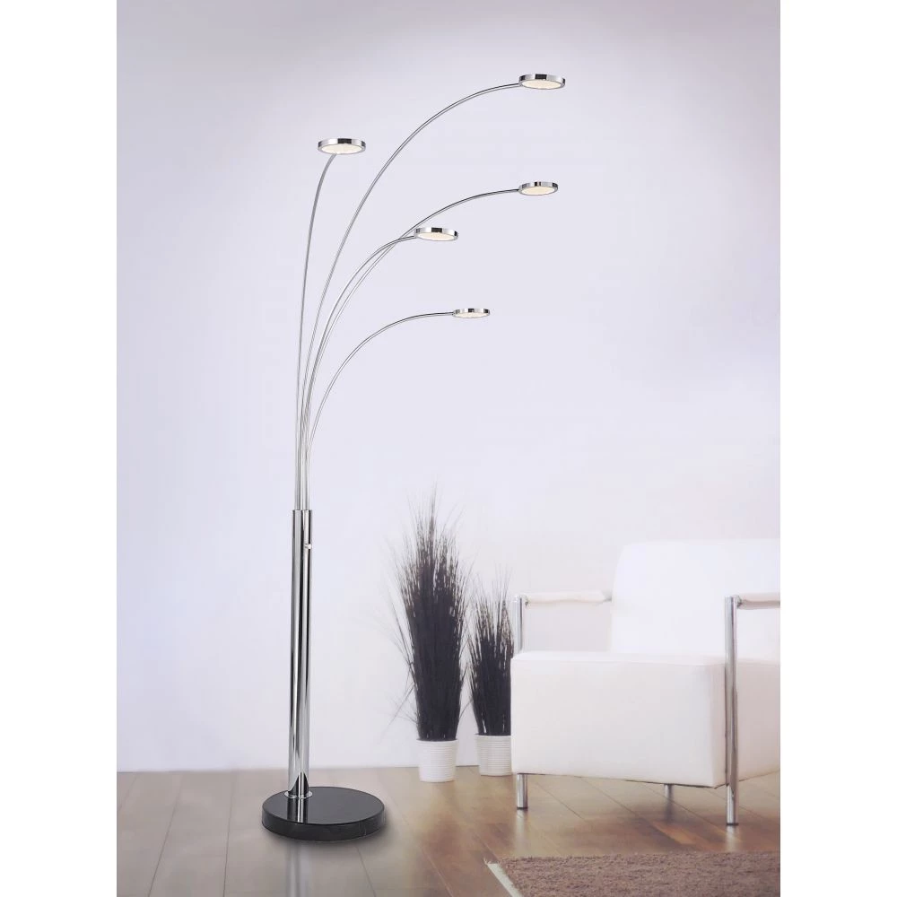 Paul Neuhaus - NOLA Gulvlampe - Stål 10 Paul Neuhaus - NOLA Gulvlampe - Stål - Billede 8